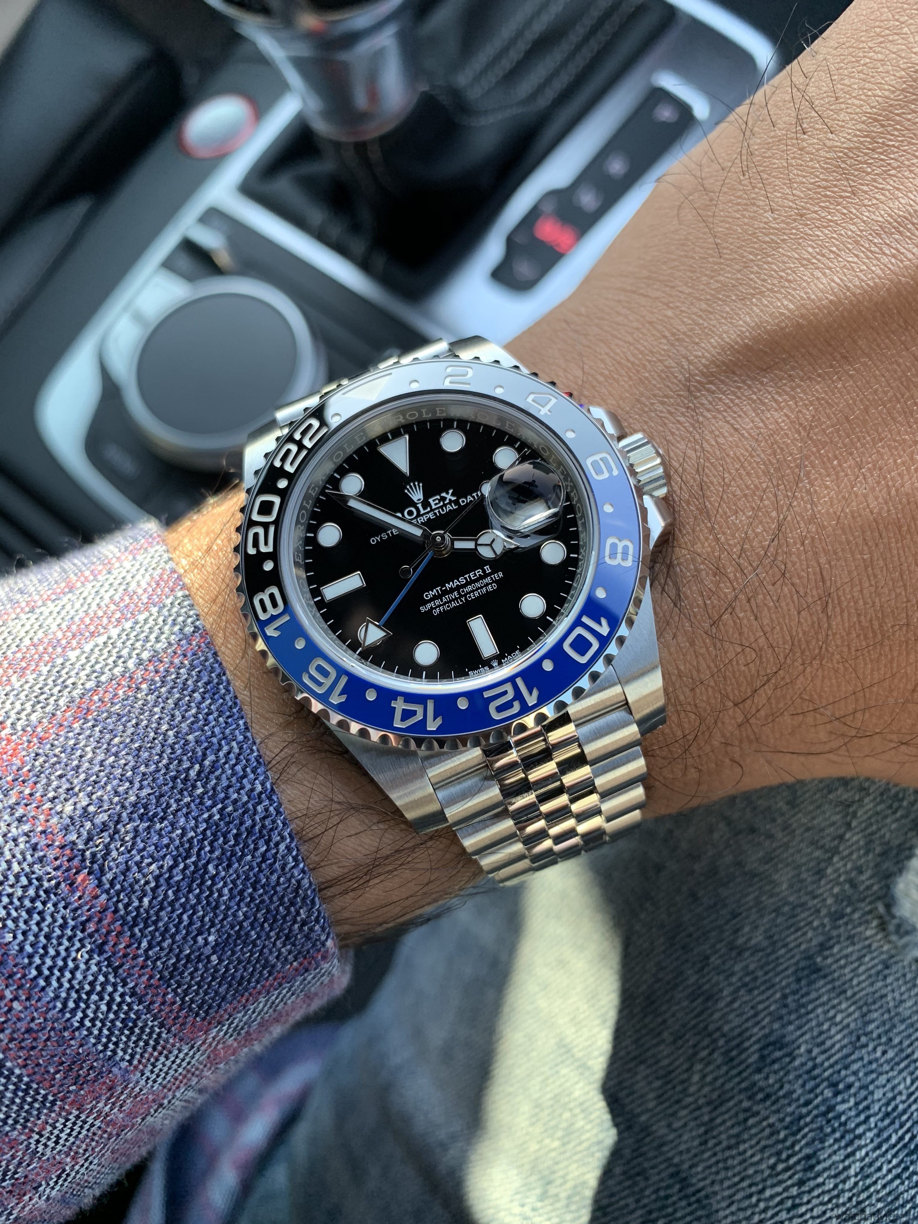 Rolex GMT Master II 116710 BLNR Steel 24Hr Black & Blue Ceramic Bezel 40mm  Watch | eBay