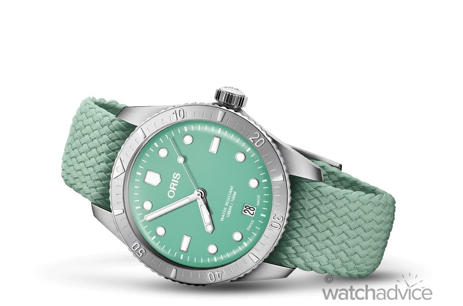 Oris Brings Back The Fun Divers Sixty-Five Cotton Candy, Now In